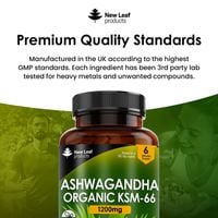 New Leaf Ashwagandha KSM-66 Tablets 365's